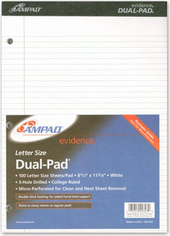 LEGALPAD 100SH DUAL/WHITE
