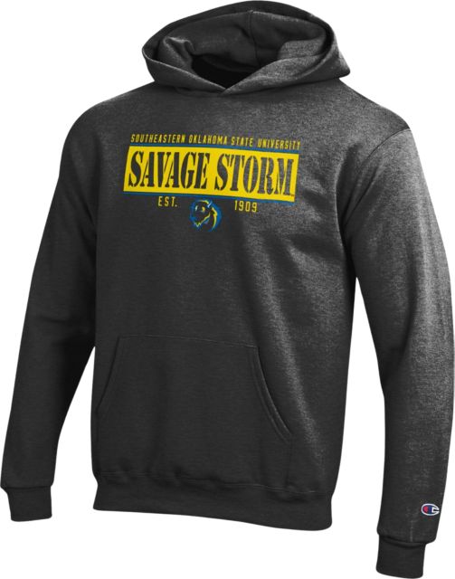 Southeastern Oklahoma State University Savage Storm Youth Hooded Sweatshirt