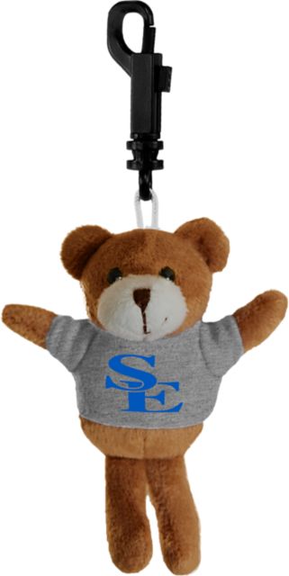 Southeastern Oklahoma State University Plush Keychain