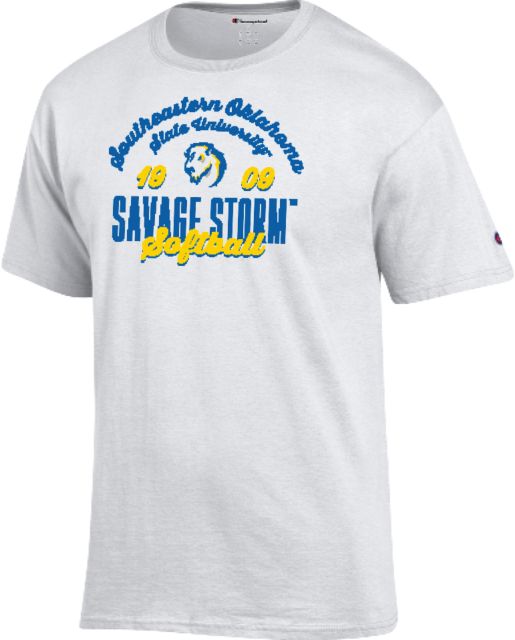 Southeastern Oklahoma State Champion T Shirt Savage Storm Softball - ONLINE ONLY