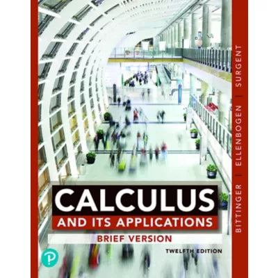 Pearson eText Calculus and Its Applications, Brief Edition -- Instant Access