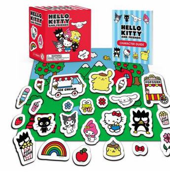 Hello Kitty and Friends Magnet Set