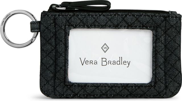 ICONIC ZIP ID CASE DENIM NAVY